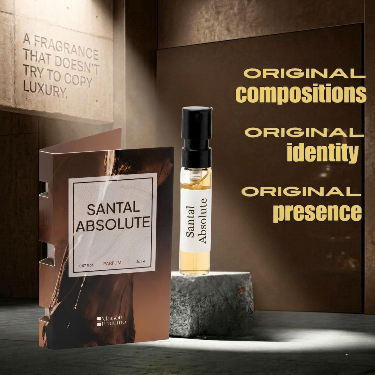 Santal Absolute – Unisex Parfum Discovery Tester | 2ML