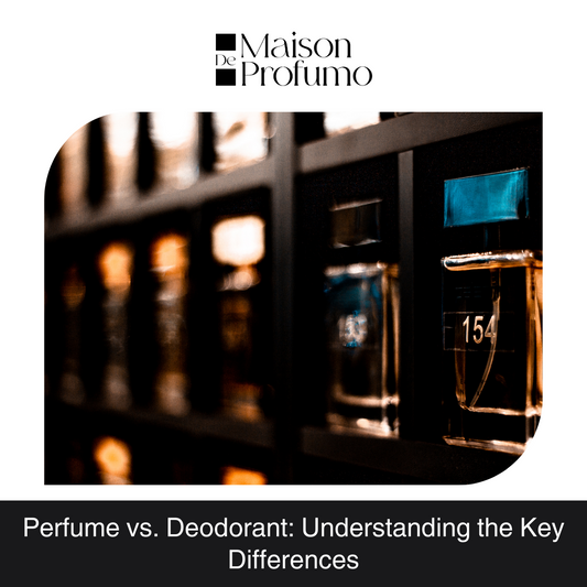 Perfume vs. Deodorant: Understanding the Key Differences