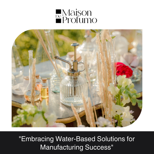 "Embracing Water-Based Solutions for Manufacturing Success"