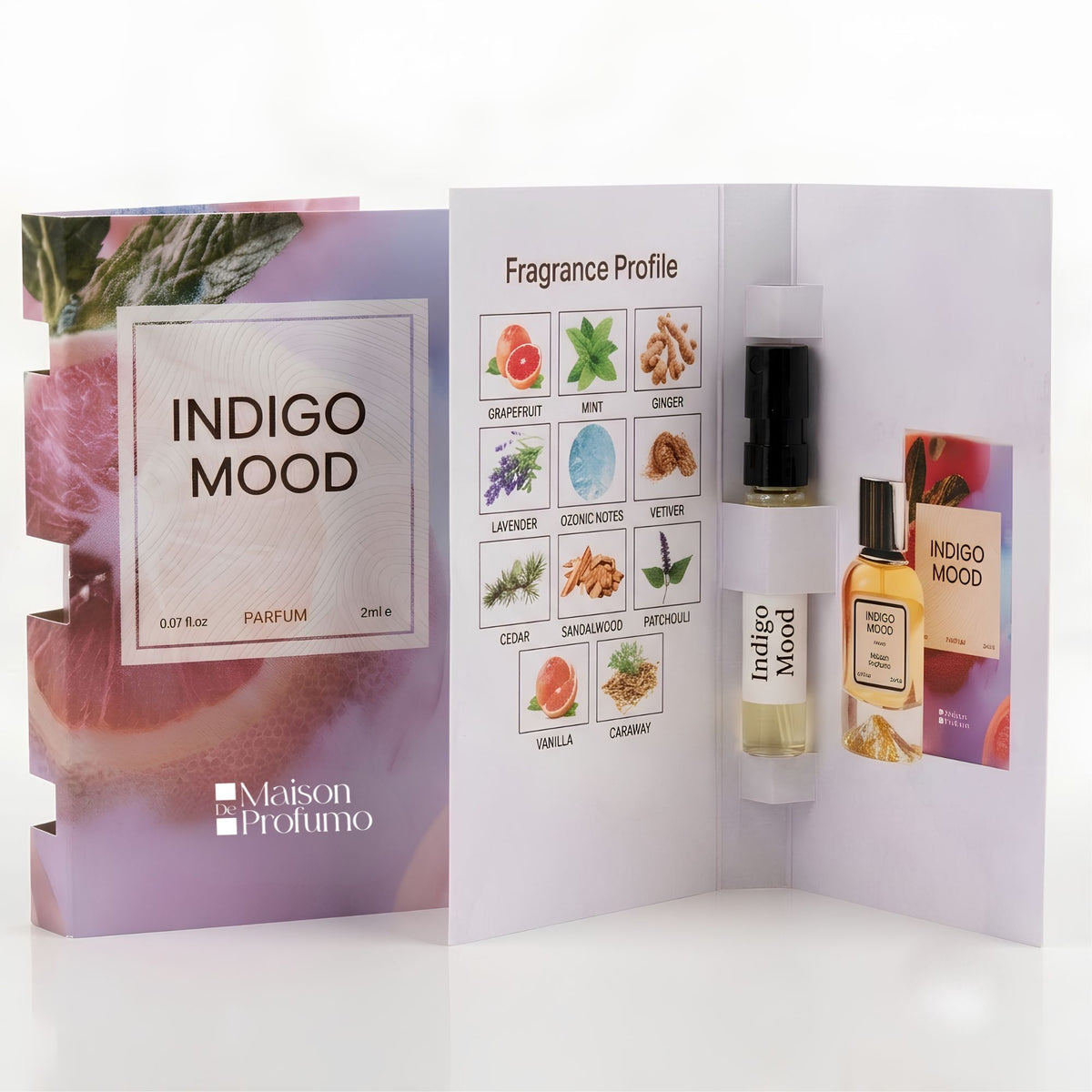 Office Collection – Green World &amp; Indigo Mood Unisex Parfum Discovery Set | 2×2ML