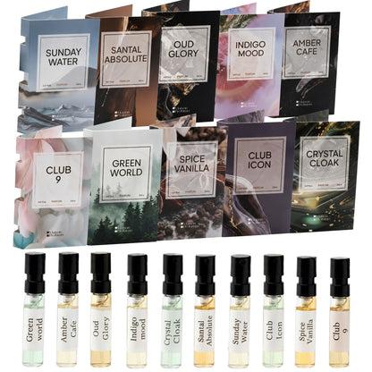 Complete Maison Collection – Signature Parfum Selection | 10×2ML