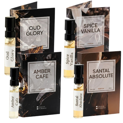 Maison Evening Collection – Unisex Parfum Discovery Set | 4×2ML