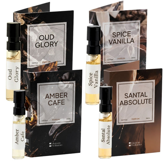 Maison Evening Collection – Unisex Parfum Discovery Set | 4×2ML