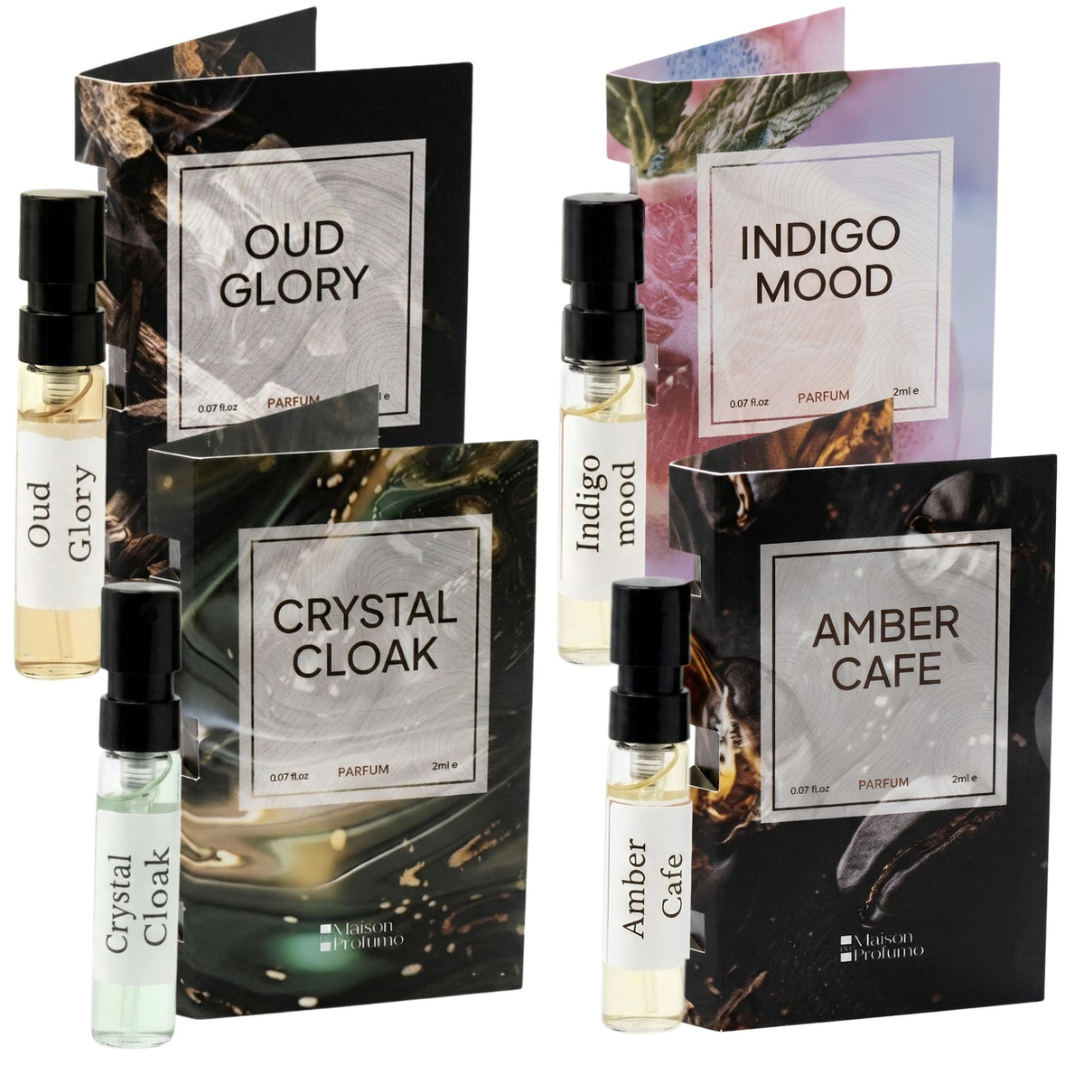 Signature Collection – Unisex Parfum Discovery Set | 4×2ML