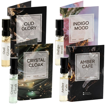 Signature Collection – Unisex Parfum Discovery Set | 4×2ML