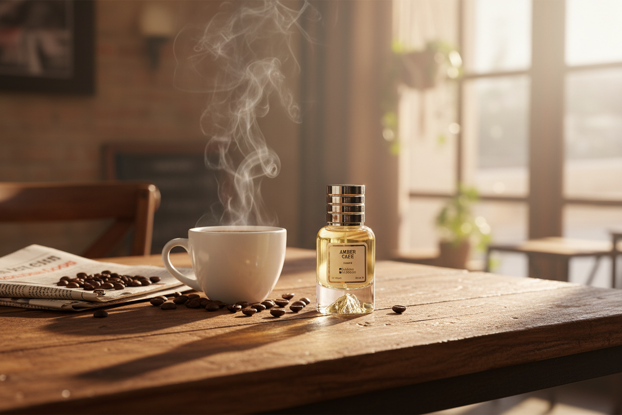 Amber Cafe Coffee Table Lifestyle