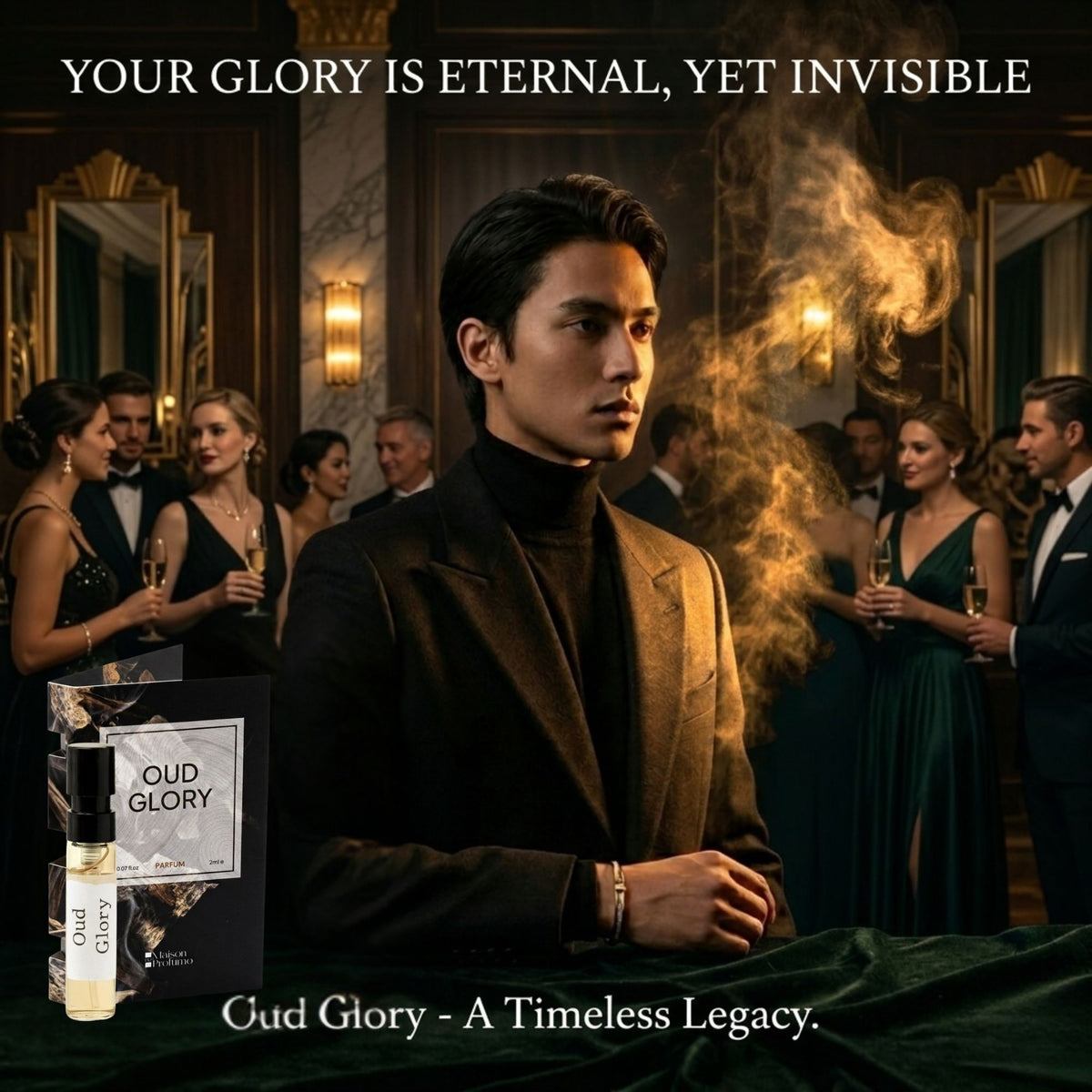 Oriental Luxury Duo –Oud Glory &amp; Santal Absolute  Unisex Parfum Discovery Set | 2×2Ml